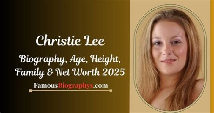 Christie Lee Woods Biography, Age, Height, Husband, Net Worth, Family