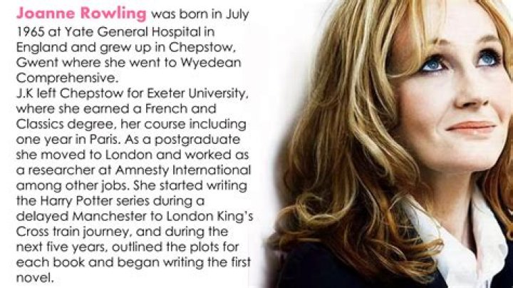 J. K. Rowling Biography, Age, Height, Husband, Net Worth, Family