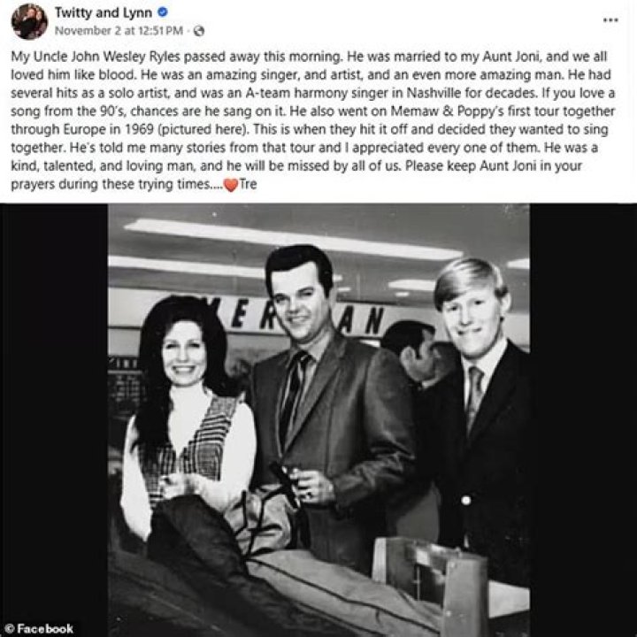 John Wesley Ryles Biography, Age, Height, Wife, Net Worth, Family